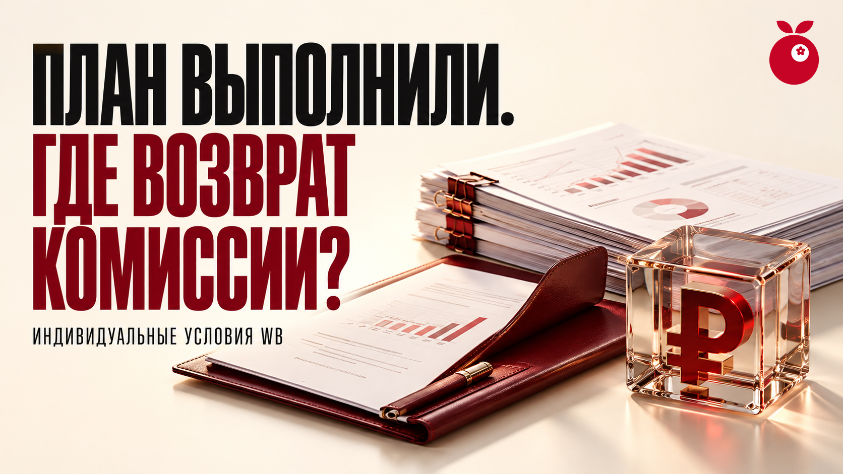 План Выполнили. Где возврат комиссии от ВБ по индивидуальным условиям для продавца.